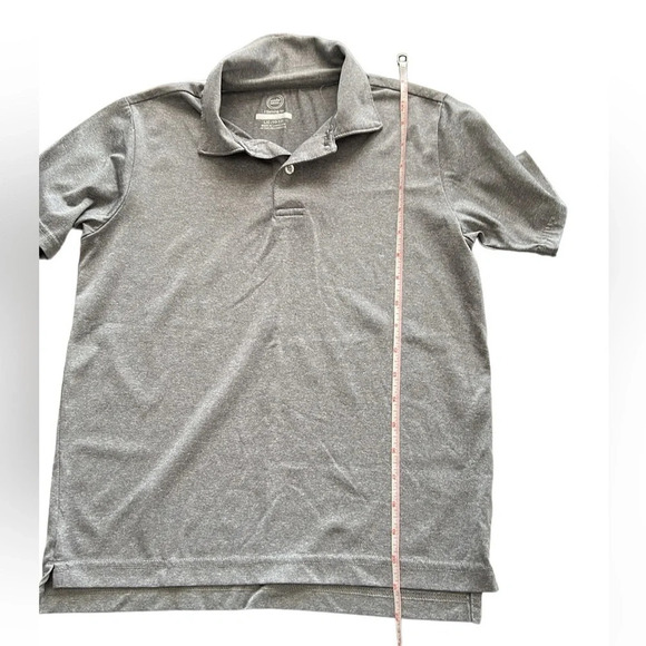Wonder Nation gray Boys Polo Shirt - Picture 5 of 6